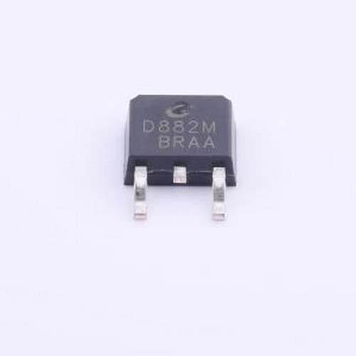 D882M(RANGE:160-320) 三极管(BJT) NPN 电流:3A 耐压:30V hfe=16