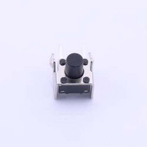 K2-1102AQ-H4CW-01 轻触开关 6*6*7.5 带支架侧按键 插件