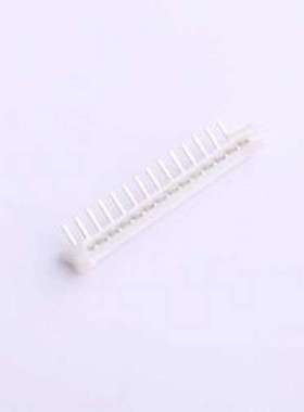 HX25005-14WAD 线对板针座 1x14P 间距:2.5mm 弯插 白色 弯插,P=2