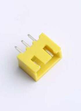 XY-XH2.54-3A11-YT 线对板针座 XH 2.54mm 1x3P 直插 黄色 插件,P