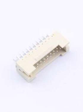 HDGC1508WRA-S-2X10P 线对板针座 DHGC1.5带扣卧贴 2X10P SMD,P=1