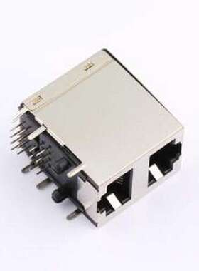 XDRJ-1609-003 以太网连接器(RJ45 RJ11) 不带LED 插件