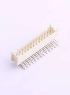 HX20017-26WAP WH 线对板针座 2x13P 间距:2mm 弯插 白色 弯插,P=