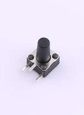 TS-1095C-A13B2-D2 轻触开关 6*6*10mm卧插边三脚轻触开关180gf D