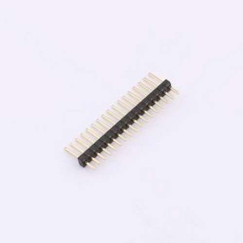 X1311WV-17J-C40D24 排针 1x17P 间距:1.27mm 方针 插件,P=1.27mm