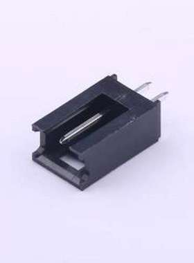 X2530WV-02-PTSN 线对板针座 1x2P 间距:2.54mm 直插 黑色 插件,P
