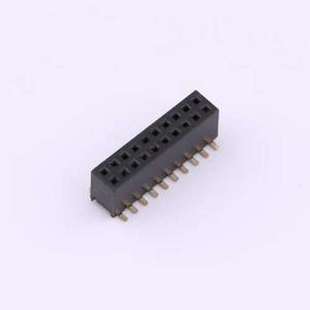 排母 1.27FH U型PC4.8 PB4.6 SMT 10PWS 2x10Pin FH1.27 H4.3