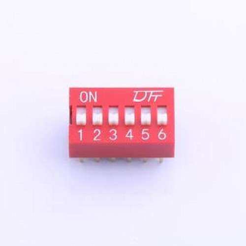 KF1001-06P-R0-GL-DFT-01B 拨码开关 拨码开关 插件