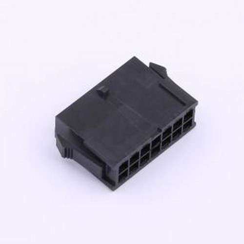 HC-MX3.0-2*7EY-05 胶壳(线对板/线对线) 2x7P 3mm P=3mm