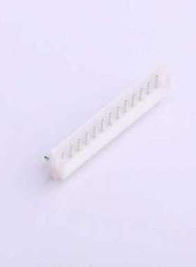 HX25005-13WAD 线对板针座 1x13P 间距:2.5mm 弯插 白色 弯插,P=2