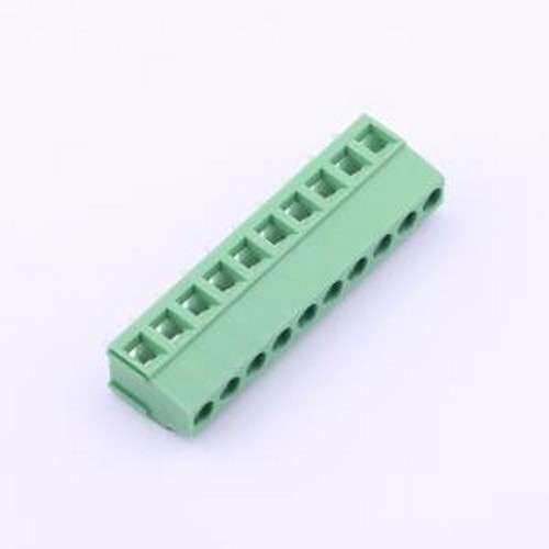 DB128L-5.0-10P-GN-S 螺钉式接线端子 DB128L-5.0-10P-GN-S 插件,