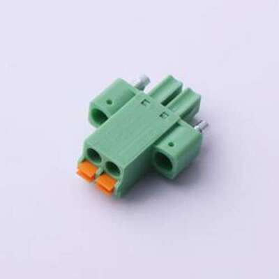 1748354 插拔式接线端子 3.81mm 排数:1 每排P数:2 P=3.81mm