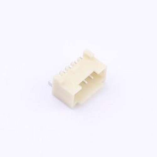 HC-ZE1.5-5PWT 线对板针座 1x5P 间距:1.5mm 卧贴 SMD,P=1.5mm,卧
