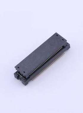 BB42-60AT-1B-CHR 板对板与背板连接器 间距:0.8mm 母 黑色 SMD,P