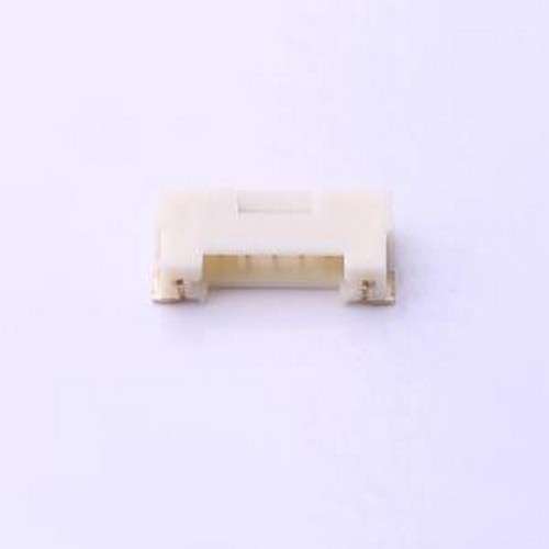 A1253WRA-S-05PD01 线对板针座 1x5P 间距:1.25mm 卧贴 SMD,P=1.2