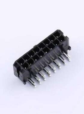 XD-43045-2*8AW 线对板针座 2x8P 间距:3mm 弯插 弯插,P=3mm