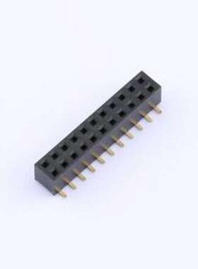 X4621FVS-2x11-C43D65 排母 间距:2mm 2x11P 立贴 SMD,P=2mm