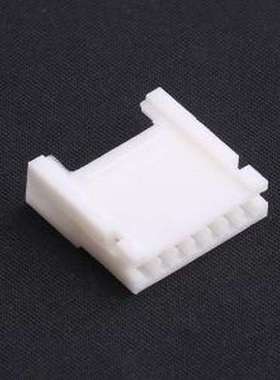 HX20022-7R 胶壳(线对板/线对线) 1x7P 2mm 白色 P=2mm