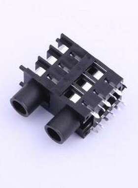 PJ-625FK 音频连接器(耳机) 6.35mm耳机座 插件