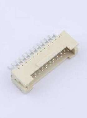 HDGC1500WRA-S-2X12P 线对板针座 DHGC1.5带扣卧贴 2X12P SMD,P=1