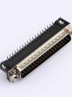 D-SUB-DR-37PCG-BB D-Sub/VGA连接器 D-Sub 公 P数:37P 黑色 弯插