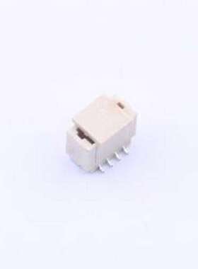 1.0T-4PLTPZ 线对板针座 1x4P 间距:1mm 立贴 SMD,P=1mm