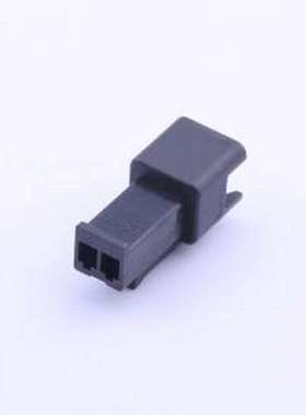 SMR-02V-B 胶壳(线对板/线对线) 1x2P 2.5mm P=2.5mm