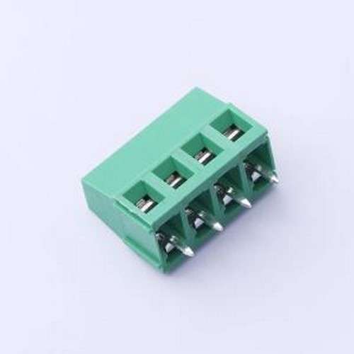 MX128-5.08-04P-GN01-Cu-Y-A 螺钉式接线端子 5.08mm 排数:1 每排