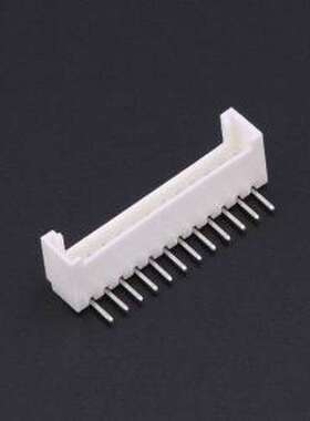 XY-HY2.0-12A21 线对板针座 1x12P 间距:2mm 弯插 弯插,P=2mm