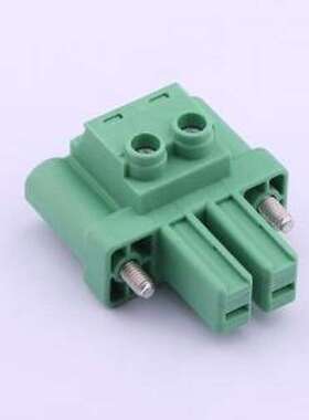 1777833 插拔式接线端子 7.62mm 1x2P 排数:1 每排P数:2 螺丝固定