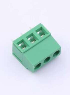 MX128L-5.08-03P-GN01-Cu-Y-A 螺钉式接线端子 5.08mm 1x3P 排数:
