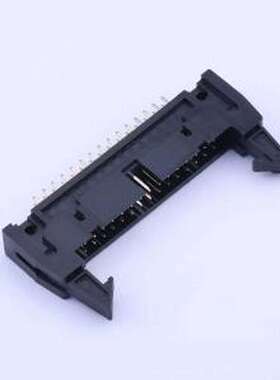 X9555WV-2x15A-PTV01 IDC刺破式连接器(牛角/简牛) PBT料,黑色,长