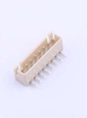 HC-XH-8AW-M 线对板针座 1x8P 间距:2.5mm 弯插 系列:XH 弯插,P=2