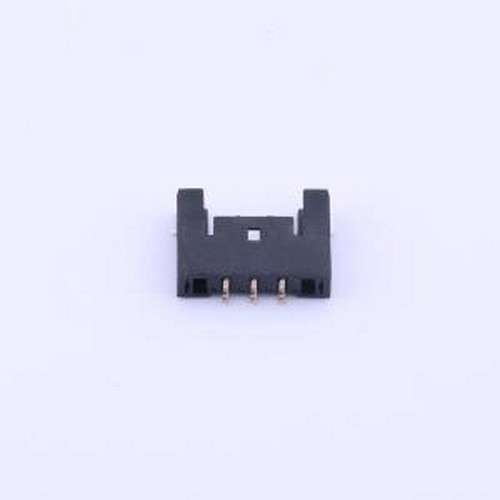 M1503RS-03-BK 线对板针座 1x3P 间距:1.5mm 卧贴 SMD,P=1.5mm,卧