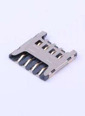 SMO-1535 SIM卡连接器 拔插式 MicroSIM卡 卡座 SMD