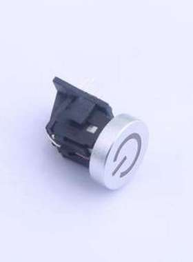 TPB01-107L1S-RF 轻触开关 带红色灯 带支架 插件