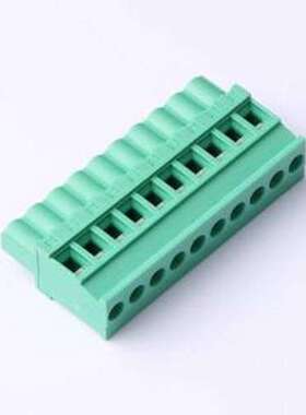 MX2EDGKB-5.08-10P-GN01-Cu-Y-A 插拔式接线端子 5.08mm 排数:1