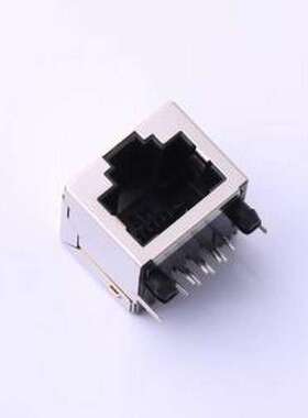 HC-RJ45-5JA-1-4 以太网连接器(RJ45 RJ11) 弯插 不带LED 插件