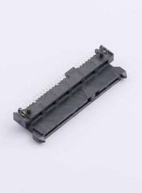 XUTS-22674-0127 线对板针座 SATA7+15PIN板下接触母座 H6.74MM S