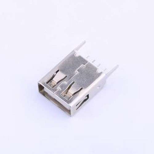 U-A-24DD-W-9 USB连接器 Type-A 母 直插 插件