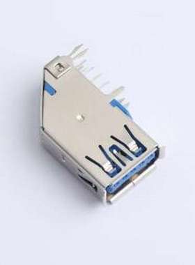 HC-USB3.0-L257-J USB连接器 Type-A 母 侧插 插件