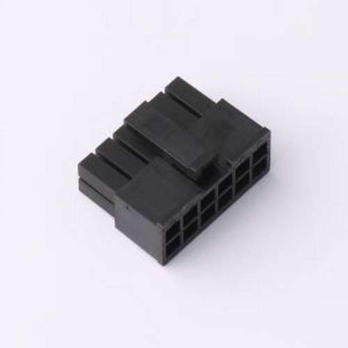 C3030HF-2X06P 胶壳(线对板/线对线) 2x6P 3mm P=3mm