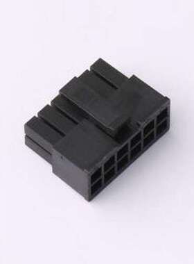 C3030HF-2X06P 胶壳(线对板/线对线) 2x6P 3mm P=3mm