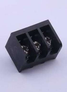 JL635-63503B01 栅栏式接线端子 6.35mm 1x3P 直针 边脚 排数:1