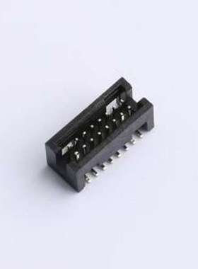 IDC1.27-US2S-8A IDC刺破式连接器(牛角/简牛) 间距1.27 双排 贴