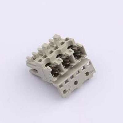 1394918-3 IDC刺破式连接器(牛角/简牛) 5mm 排数:1 P=5mm