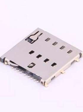 SMC-222-ARP9 SIM卡连接器 自弹式 MicroSIM卡 卡座 SMD