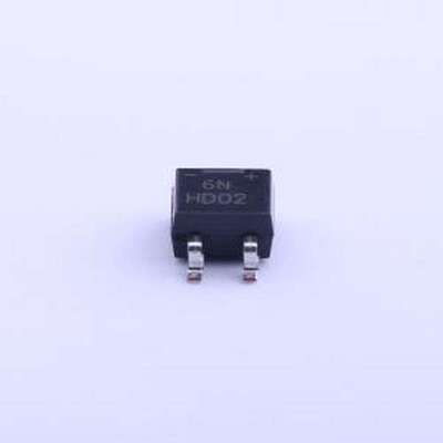 HD02-T 整流桥 电压:200V 电流:800mA MiniDIP