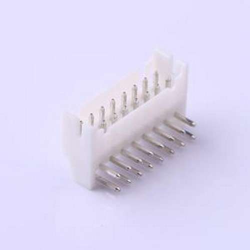 A2004WR-2X08PWH 线对板针座 2x8P 间距:2mm 弯插 白色胶体 弯插,