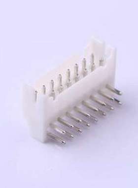 A2004WR-2X08PWH 线对板针座 2x8P 间距:2mm 弯插 白色胶体 弯插,